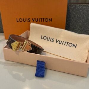Authentic Louis Vuitton Nano Monogram Bracelet